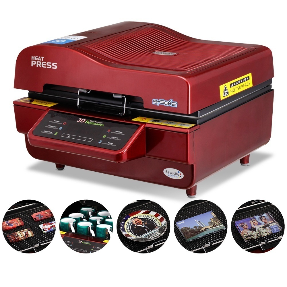 Freesub 3d sublimation vacuum heat press machine 