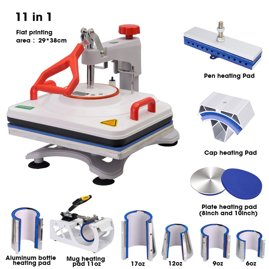Freesub combo heat press machine 